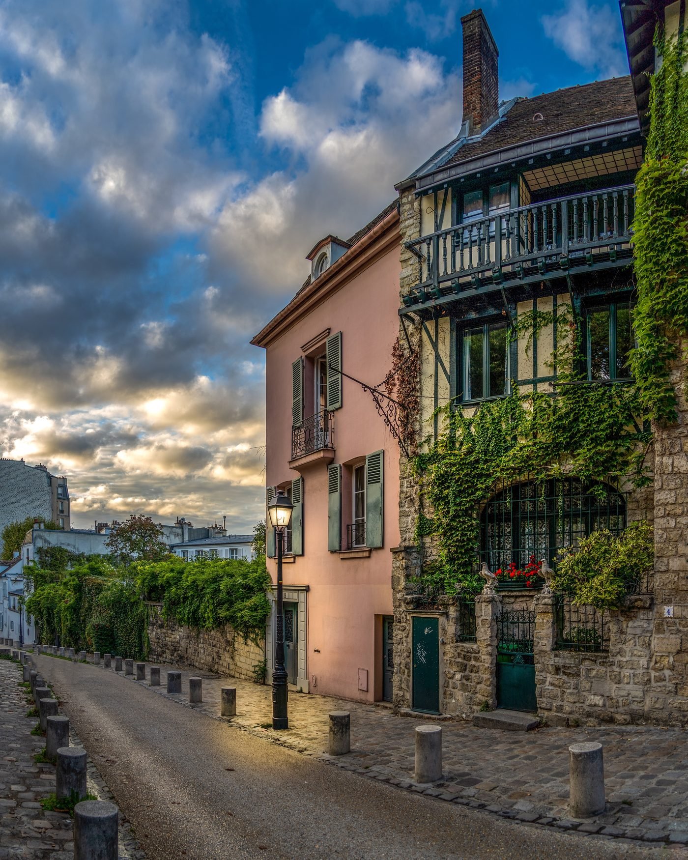 Les maisons pittoresques de Montmartre
